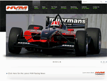 Tablet Screenshot of hvmracing.com